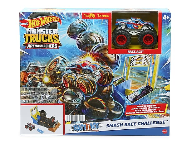 Mattel Hot Wheels Monster Trucks Arena Smashers - Free Shipping